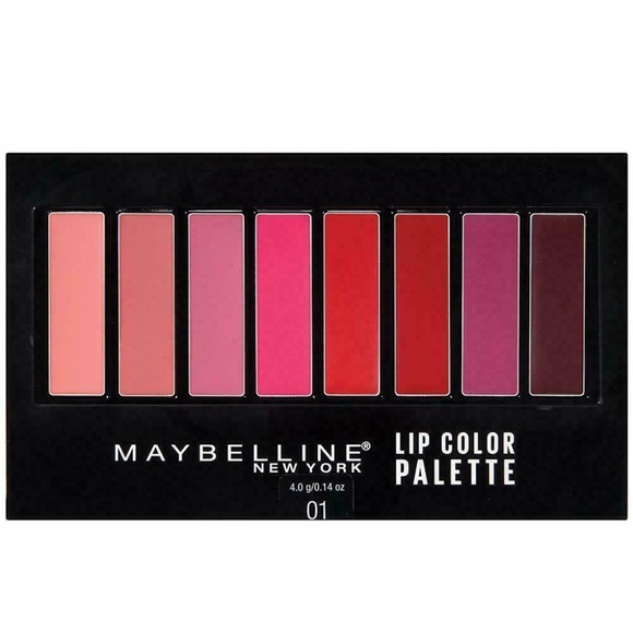 SALE!!! Maybelline Lip Studio Lip Color Palette Shade 01 Color Sensational New - Picture 9 of 9